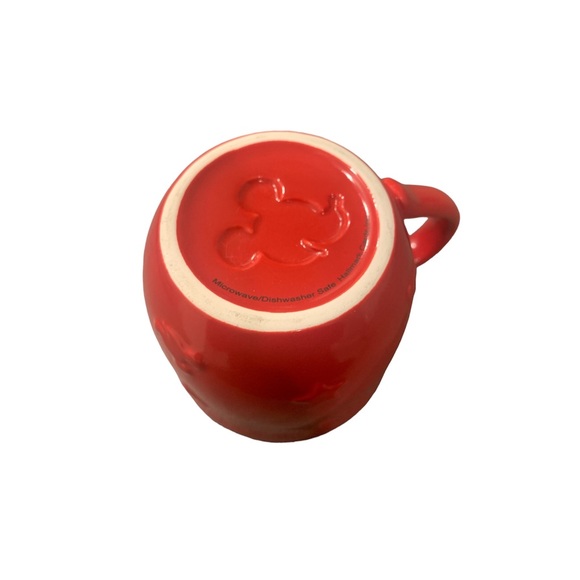 Vintage Hallmark Disney Minnie and Mickey Mouse Red Coffee Tea Mug - Picture 7 of 7